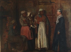 Una visita dalla vecchia padrona da Winslow Homer