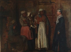 Una visita dalla vecchia padrona da Winslow Homer