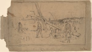 Avanzata della linea di schermaglia da Winslow Homer