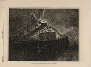 In mare - Segnalazione a un piroscafo di passaggio da Winslow Homer