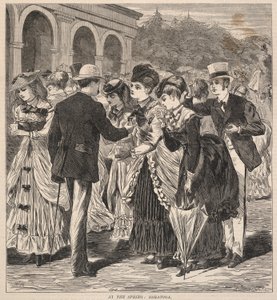 Alla primavera: Saratoga, da Hearth and Home, 28 agosto 1869 da Winslow Homer