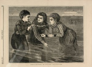 Fare il bagno a Long Branch: "Oh, non fa freddo". da Winslow Homer