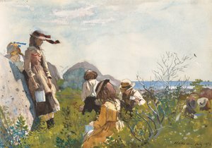 Raccoglitori di bacche da Winslow Homer