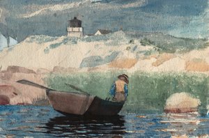 Ragazzo in barca, Gloucester da Winslow Homer