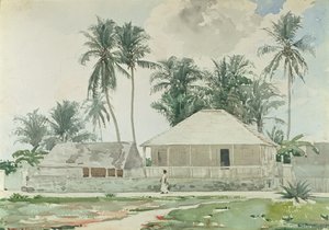 Capanni, Nassau, 1885 da Winslow Homer