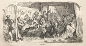 Schizzi di riunione di campo:  La tenda da Winslow Homer