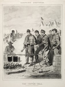 Schizzi di Campagna: La Chiamata del Caffè, 1863