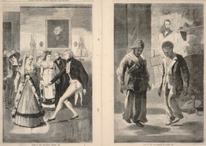 Chiusura della guerra: la vittoria di Hull, 1814/Chiusura della guerra: Babilonia è caduta, 1865, da Frank Leslie