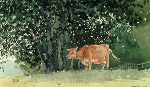 Mucca al Pascolo da Winslow Homer