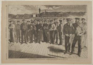 Equipaggio dello sloop a vapore statunitense Colorado imbarcato a Boston, giugno 1861 da Winslow Homer
