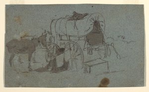 Disegno, un carro dell