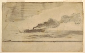Disegno, peschereccio, 1881 ca. da Winslow Homer