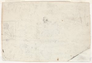 Figura a Cavallo e Altri Studi [verso]