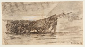 Pescatori che tirano in secco una barca, Cullercoats, Inghilterra da Winslow Homer