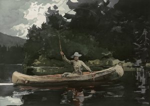 Pesca nei boschi del nord