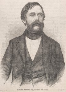 Fletcher Webster, Esq., Surveyor di Boston, 1859