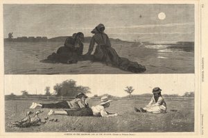 Flirtare sulla spiaggia e sul prato, da Harper da Winslow Homer