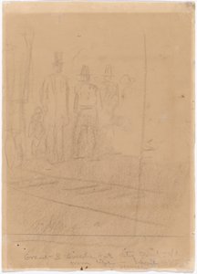 Grant e Lincoln a City Point, Virginia da Winslow Homer