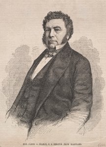 On. James A. Pearce, senatore degli Stati Uniti dal Maryland, 1859