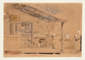 Casa con veranda da Winslow Homer