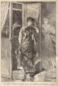 Arrivò una tempesta di vento, pioggia e spruzzi - e Portia da Winslow Homer