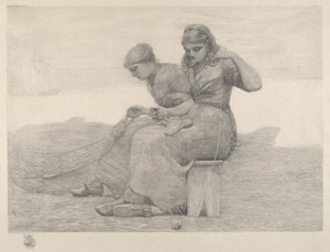 Riparare le reti da Winslow Homer