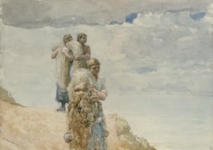 Sulla scogliera, Cullercoats, c.1881-82