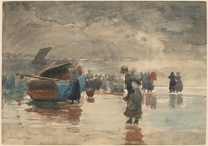 Sulla sabbia da Winslow Homer