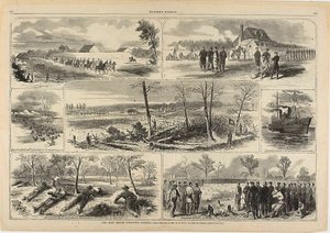 Il nostro esercito prima di Yorktown, Virginia da Winslow Homer