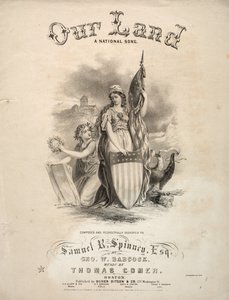 La nostra terra - Copertina dello spartito
