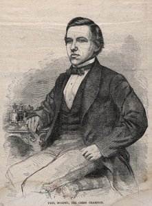 Paul Morphy, il campione di scacchi, 1859 da Winslow Homer