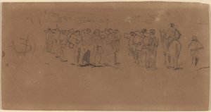 Preparativi per la Marcia, 1862 da Winslow Homer