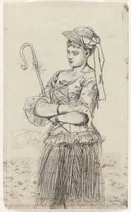 Pastorella, c. 1878 da Winslow Homer