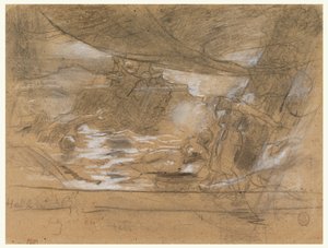 Ponte della nave con due donne legate all