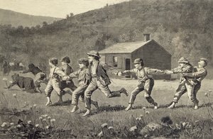 La frusta (stampa su blocco di legno) da Winslow Homer