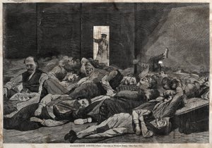 Alloggi della stazione, 1874