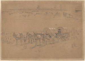 Treno di rifornimento, 1864