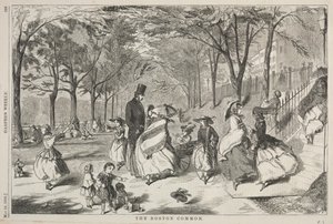 Il Boston Common da Winslow Homer