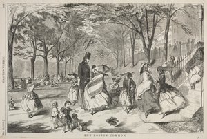 Il Boston Common, 1858 da Winslow Homer