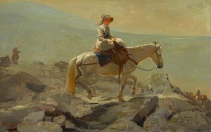 Il sentiero delle briglie, Montagne Bianche da Winslow Homer