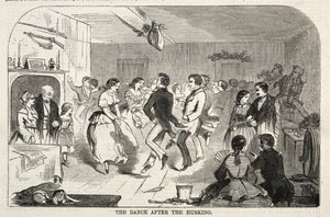 La danza dopo la sgranatura, 1858