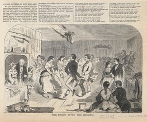 La danza dopo la sgranatura, da Harper da Winslow Homer