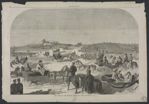 Il viale di Central Park, New York, settembre 1860