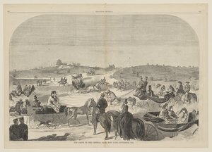 La passeggiata nel Central Park, New York, settembre