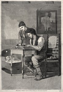 Il registro di famiglia, 1875 da Winslow Homer