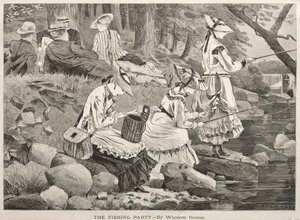 La festa della pesca, 1869