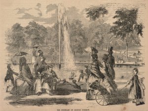 La fontana del Boston Common, da Ballou
