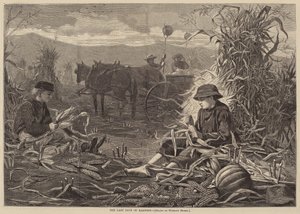 Gli ultimi giorni del raccolto da Winslow Homer