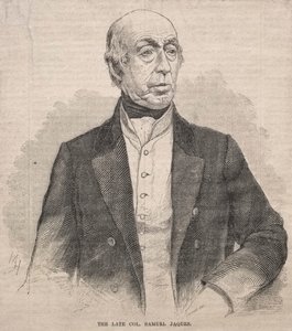 Il defunto Col. Samuel Jaques, 1859