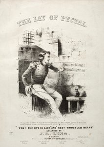 La stesa di Pestal - Copertina dello spartito da Winslow Homer